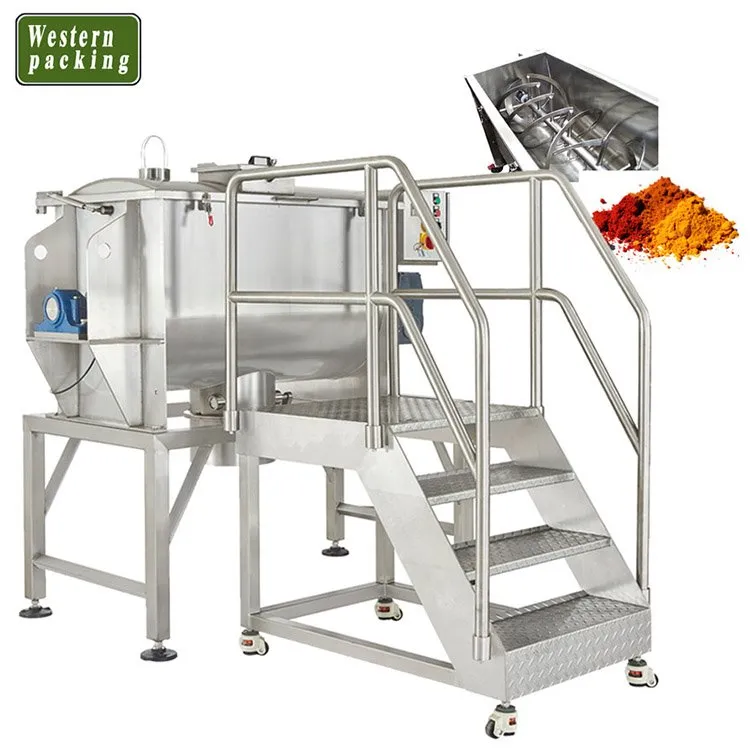 Wasmiddel poeder mengmachine