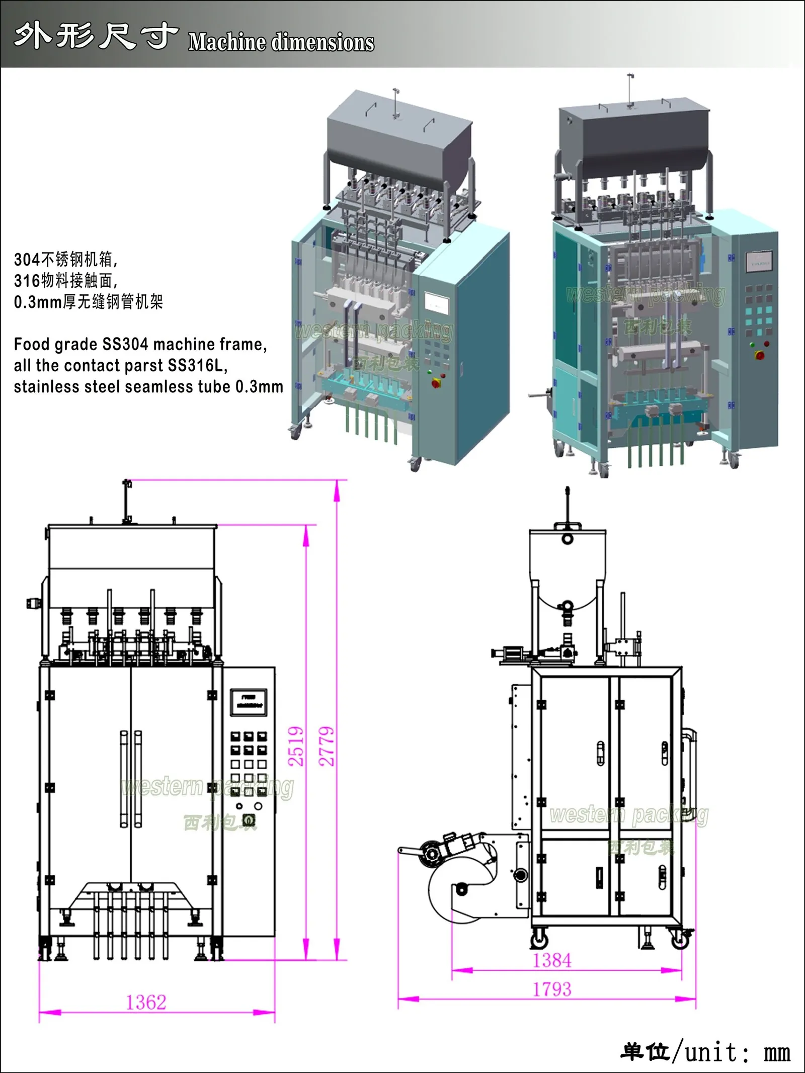 multi lane packing machine multi lane packing machine