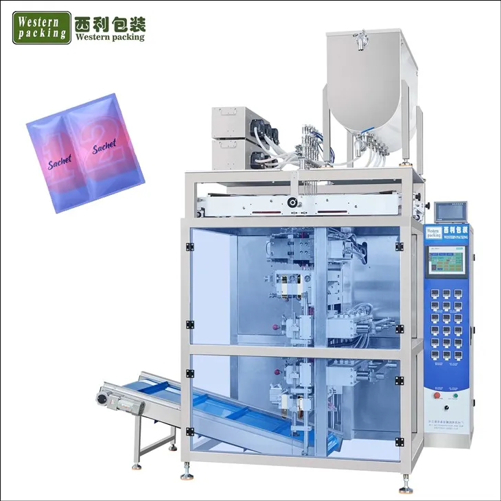 Zakje vloeistof vul- en sluitmachine